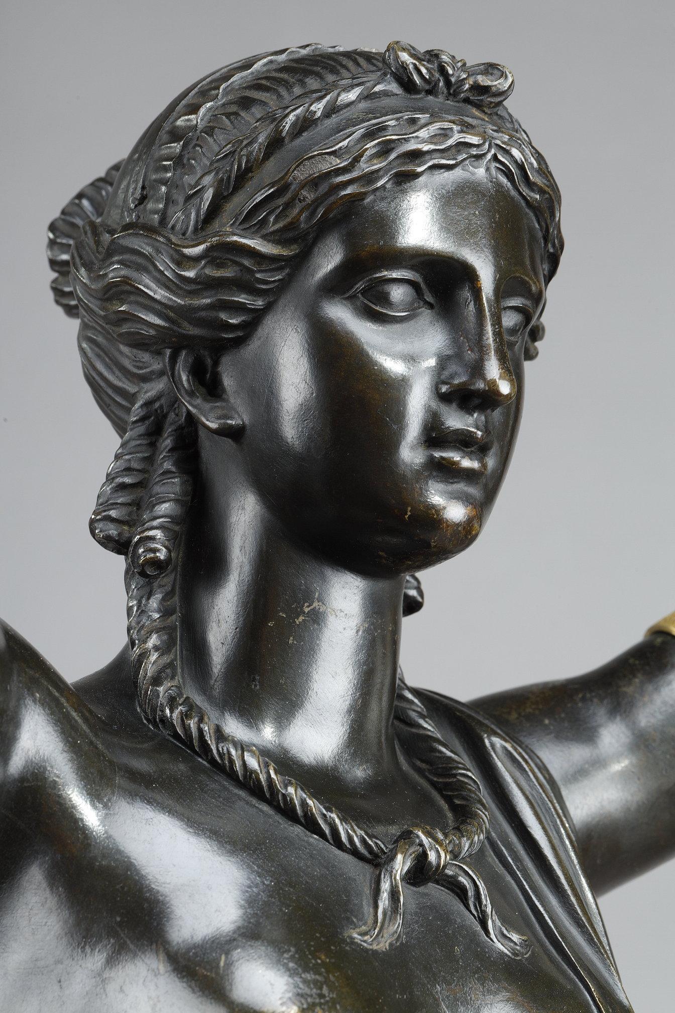 Sculpture en bronze de la période Empire en vente 13