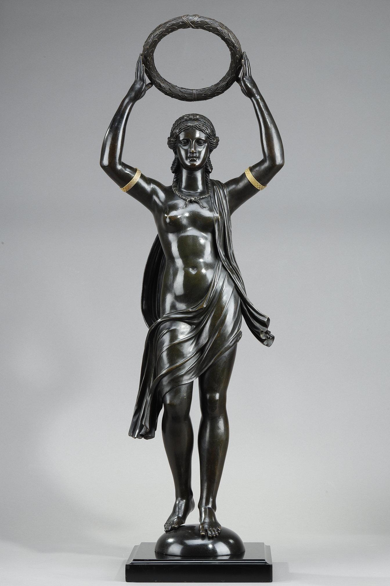 French Bronze sculpture from the Empire Period For Sale