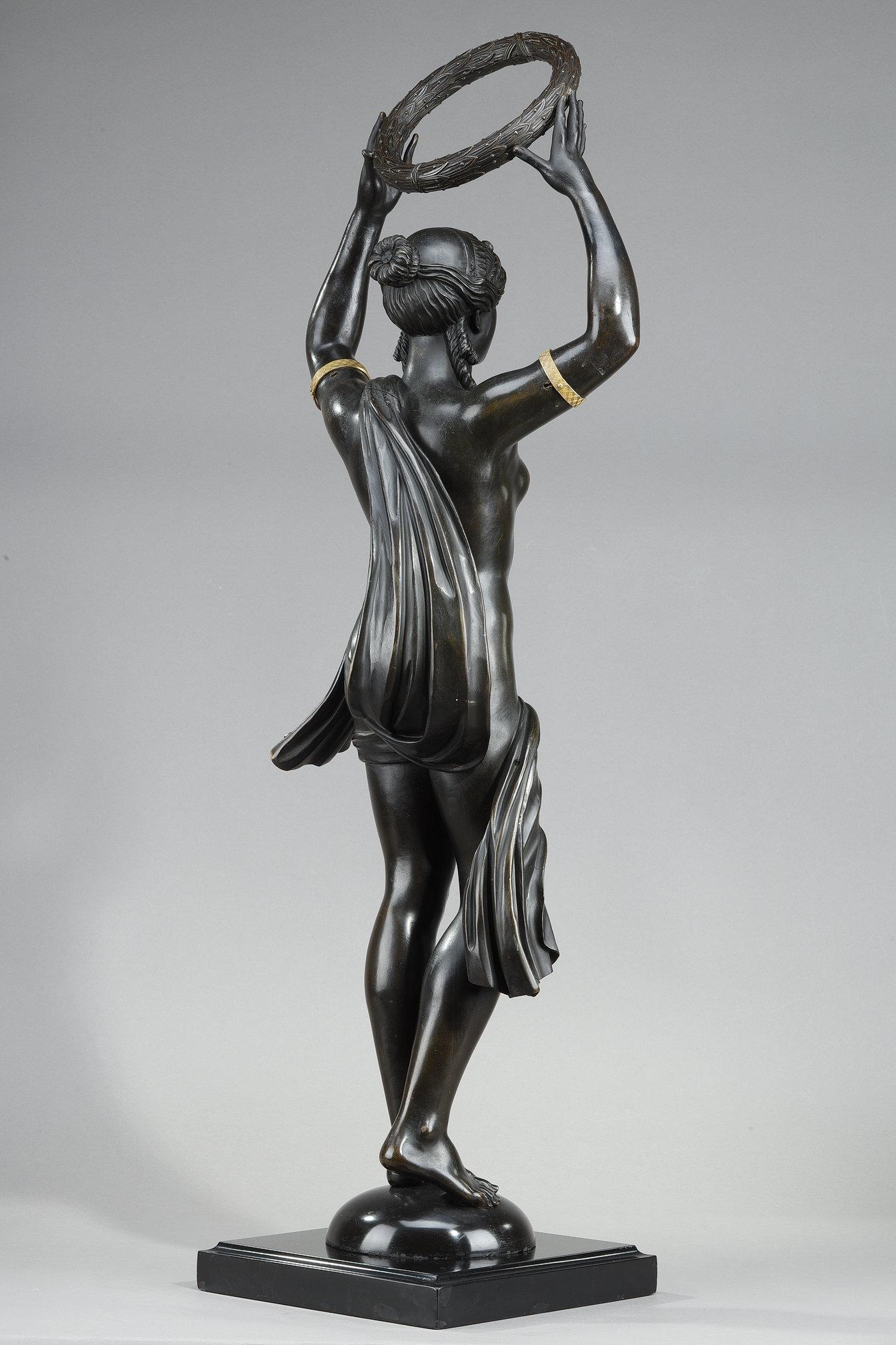 Early 19th Century Bronze sculpture from the Empire Period For Sale
