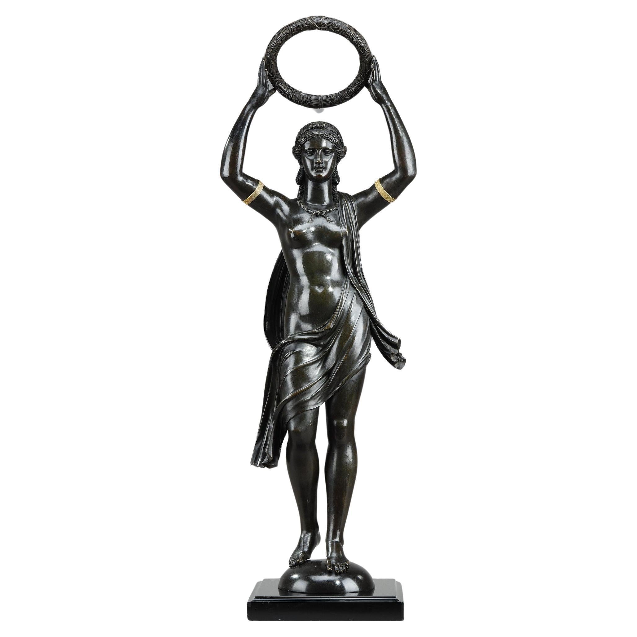 Bronze sculpture from the Empire Period For Sale
