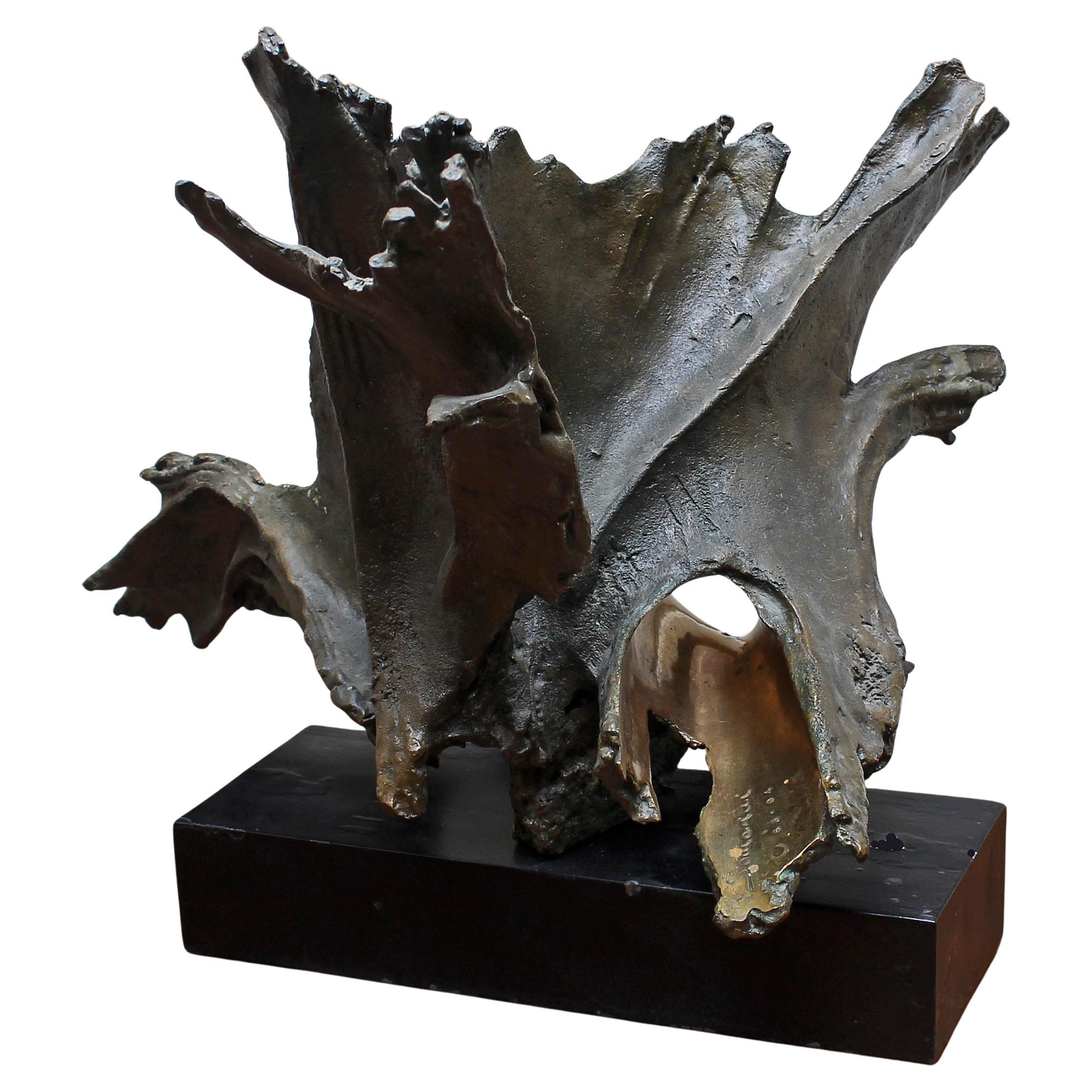 XX secolo Scultura in bronzo 