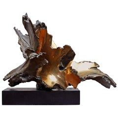 Bronze Sculpture "Furnace Flowers"