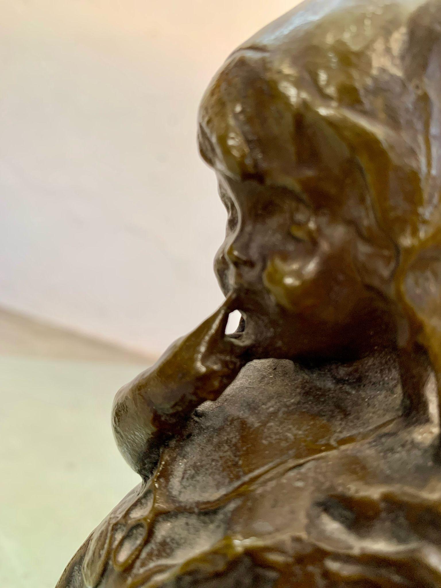 Bronze sculpture 