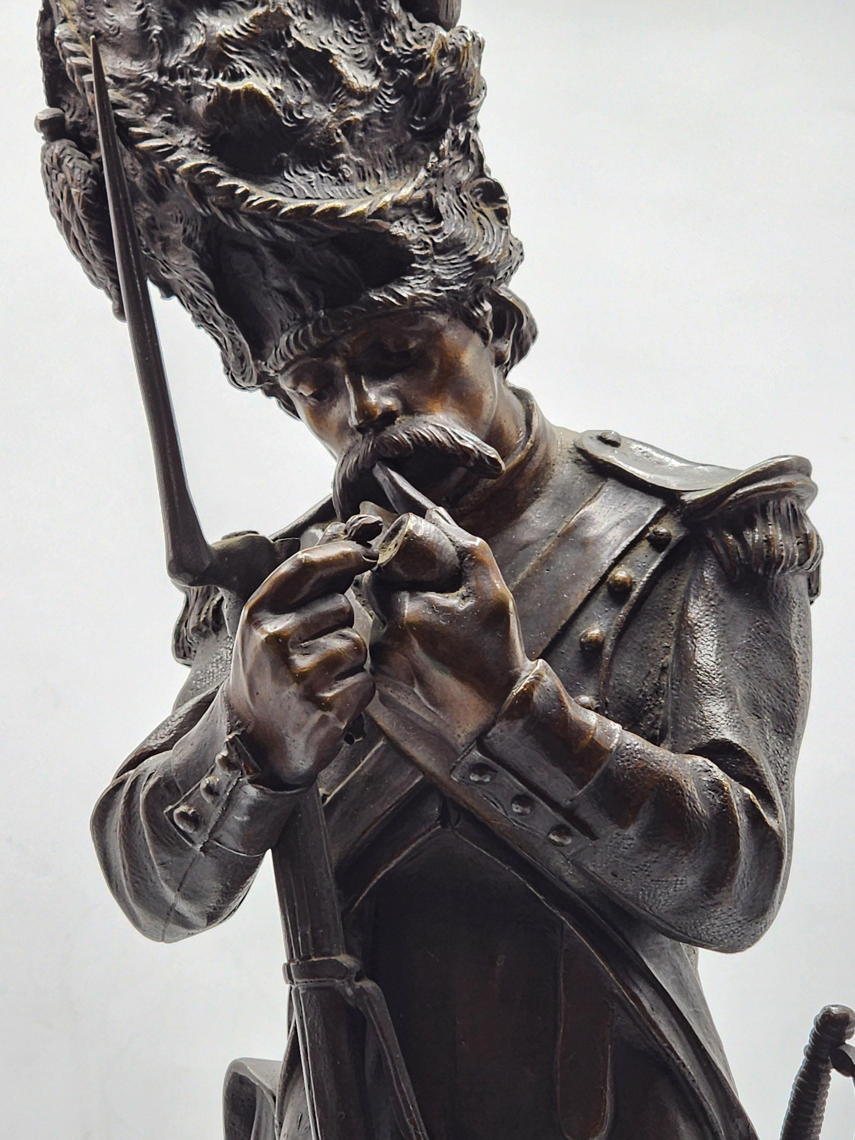 Belle Époque Bronze Sculpture 