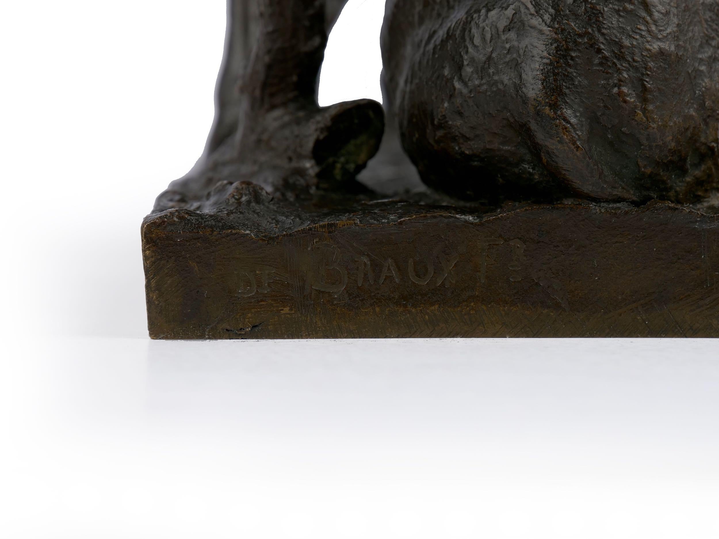 Bronze Sculpture Group “Family of Deer” by Christophe Fratin & Debraux Foundry 4