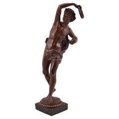 Antique Bronze sculpture “Harmony”. RANCOULET, Ernest (France, 1870-1915).