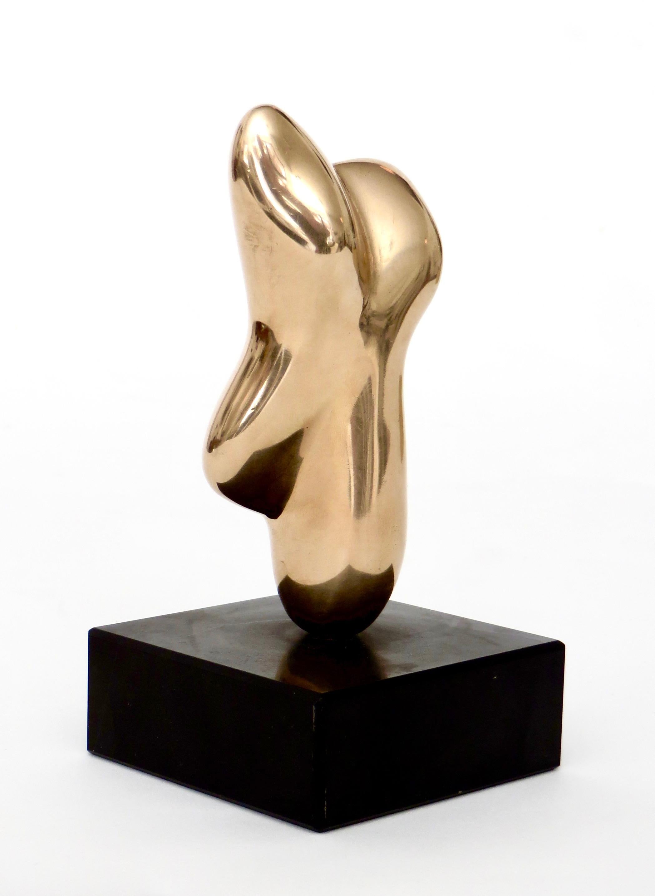 Mid-20th Century Bronze Sculpture in the Style of Hans Arp