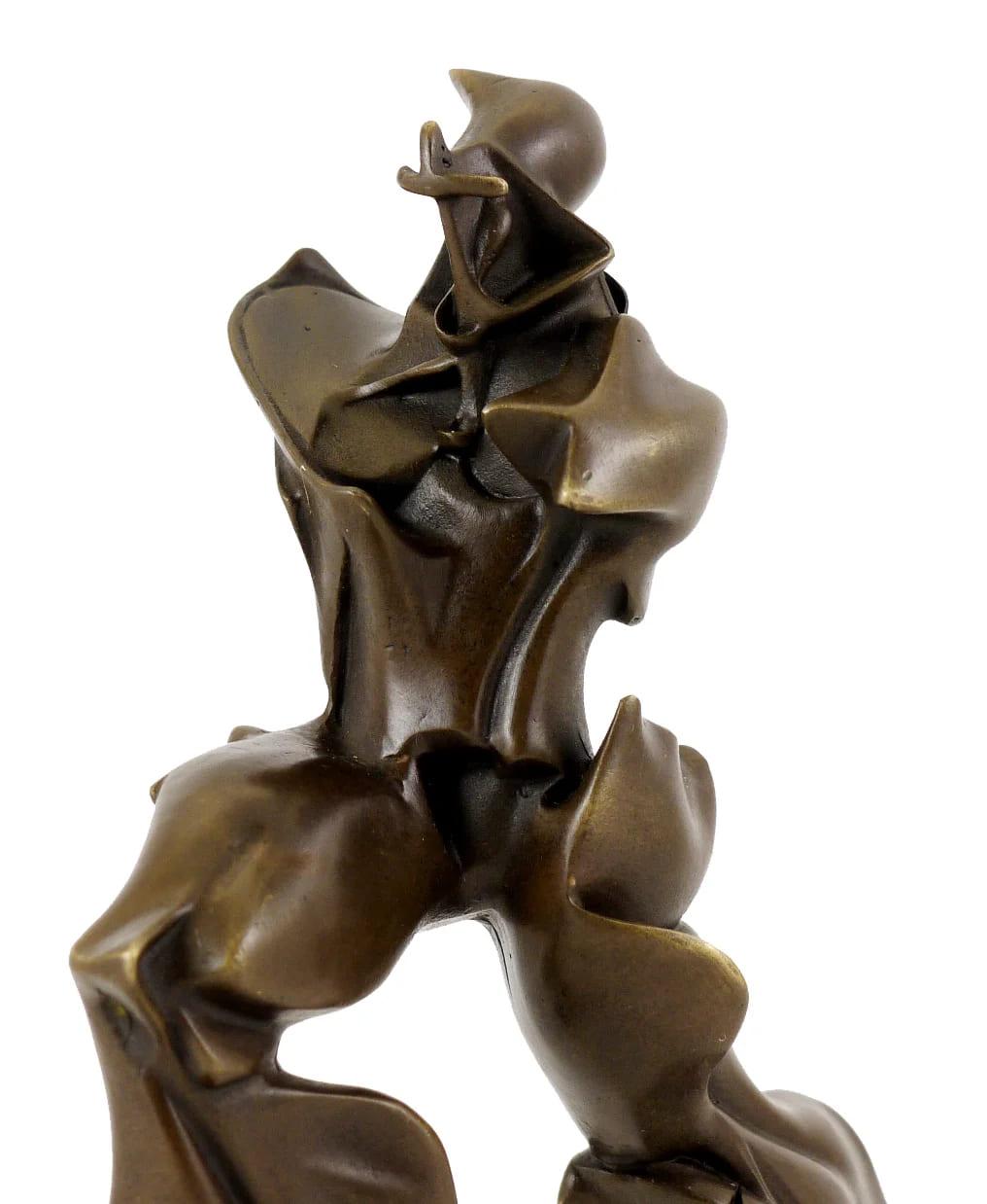 Futuriste Sculpture en bronze à la manière d'Umberto Boccioni en vente