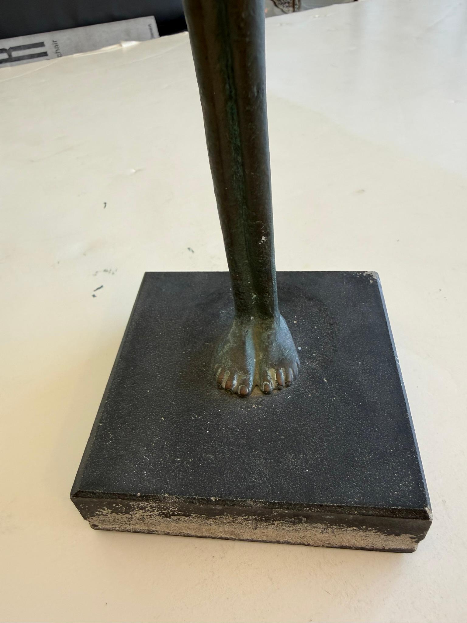 Bronze Sculpture, Italy 1950s In Good Condition For Sale In Los Angeles, CA