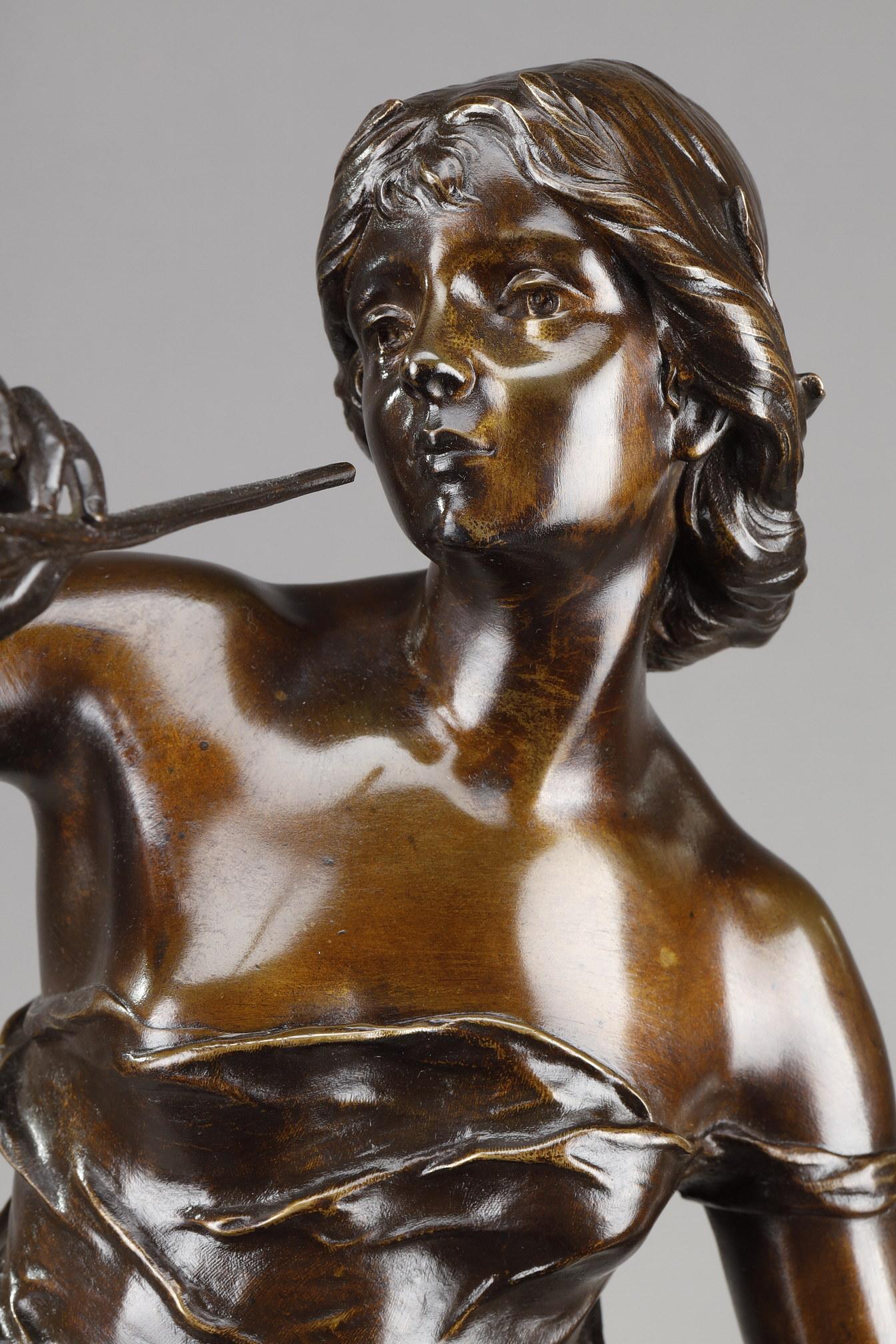 Sculpture en bronze 