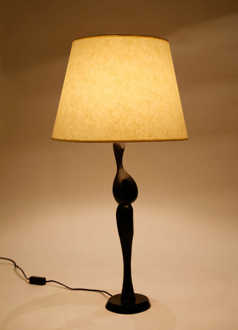 Bronze Sculpture Lamp by Jacques Jarrige, 2006 In Excellent Condition For Sale In New York, NY