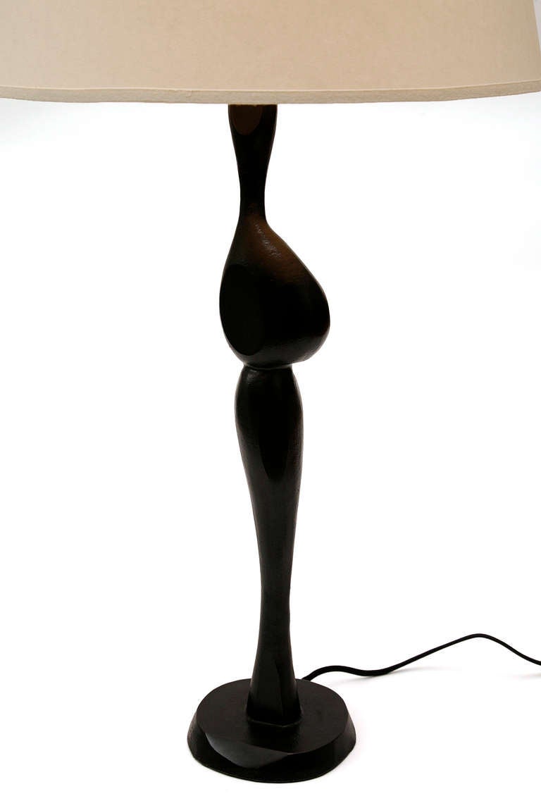 Bronze Sculpture Lamp by Jacques Jarrige, 2006 For Sale 2