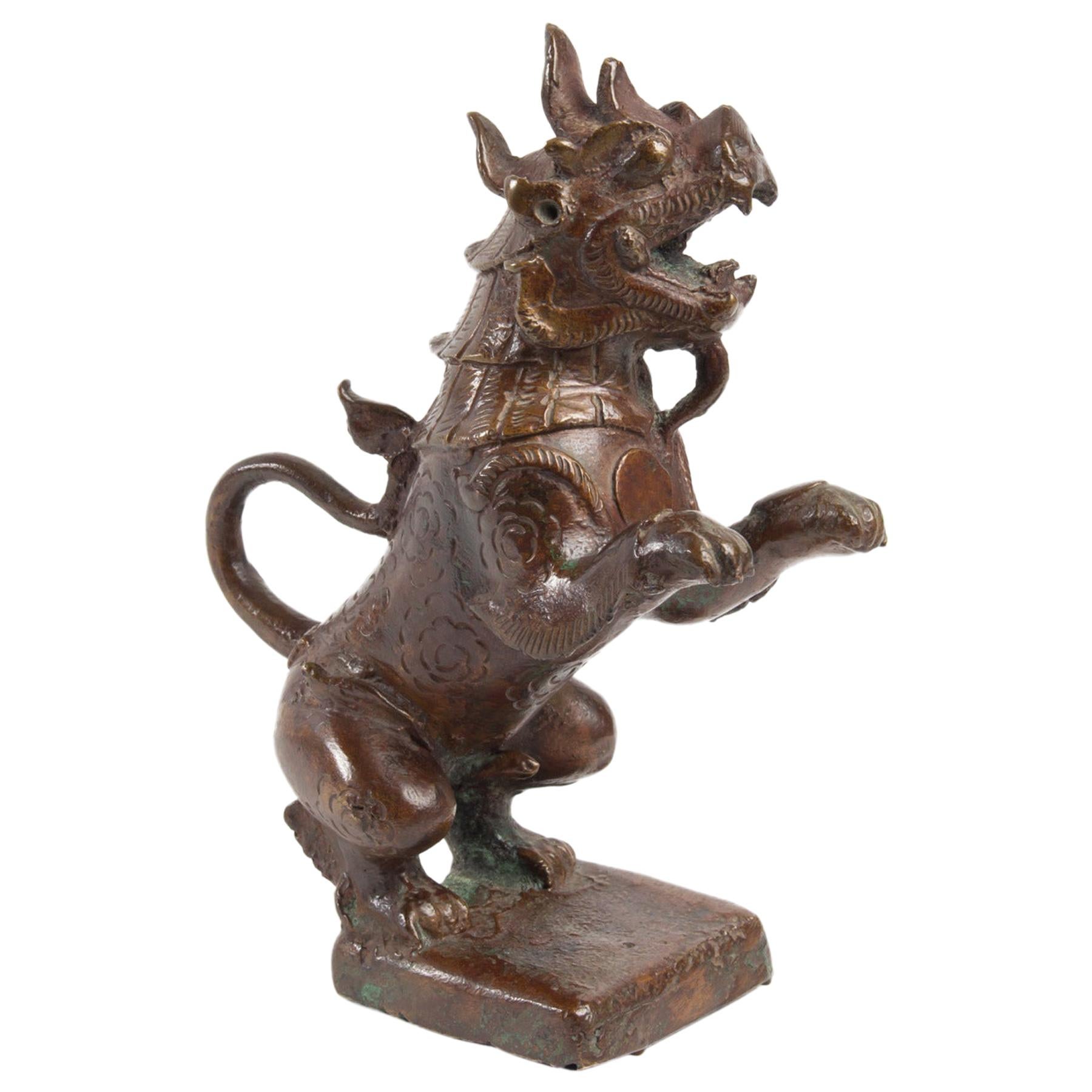 Bronze Sculpture, Late 19th Century, Asia