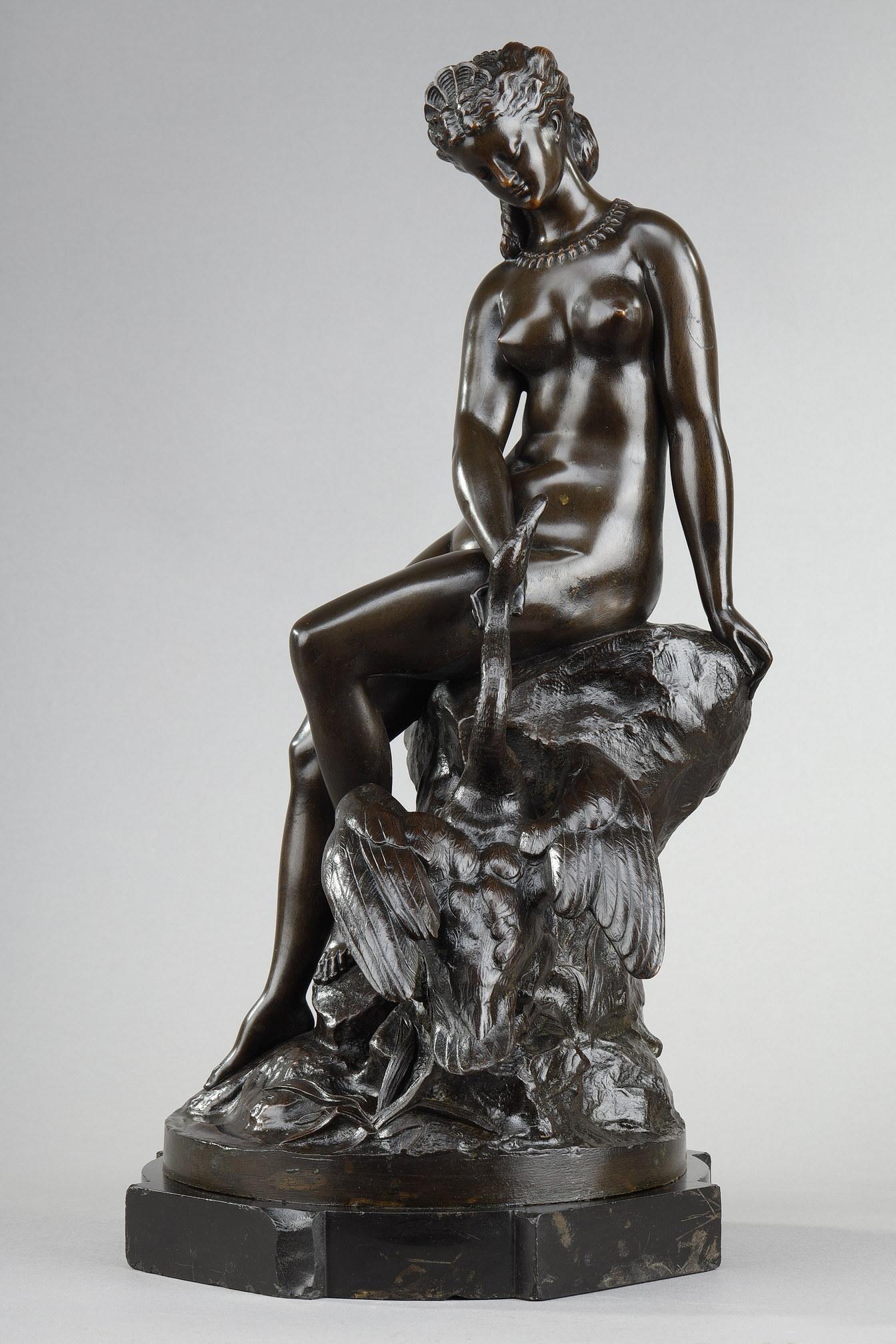 Patinated Bronze sculpture 