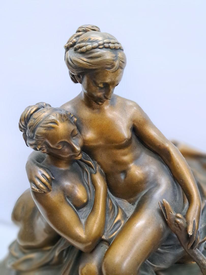 Belle Époque Bronze Sculpture 