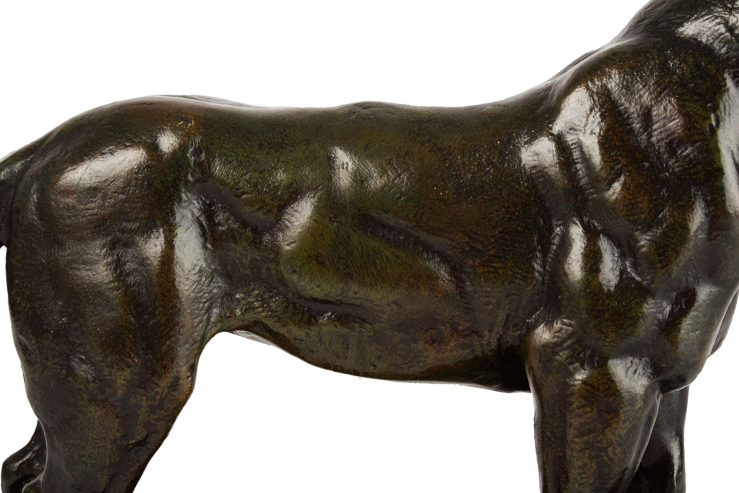 Bronze Sculpture en bronze Lions du Senegal par Antoine-Louis Barye & Barbedienne en vente