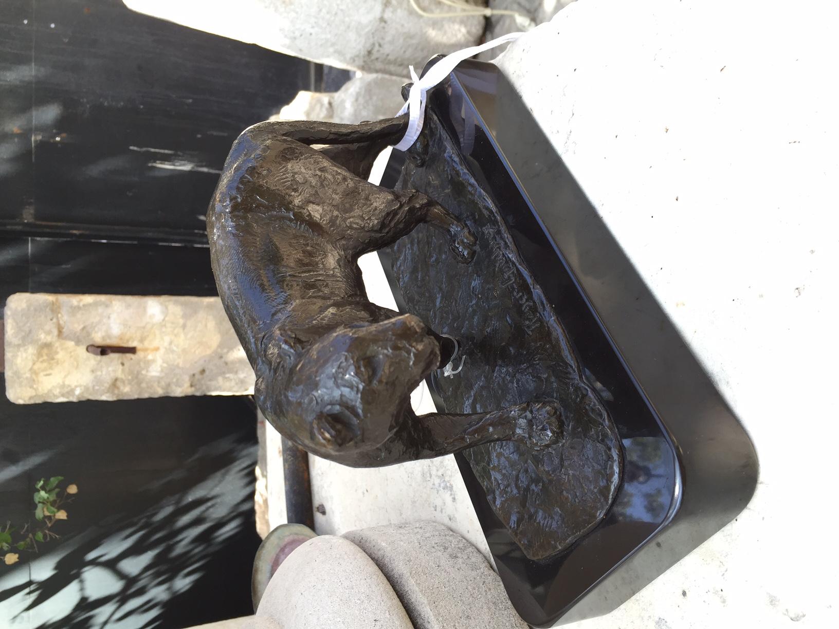 Bronzeskulptur Löwe / Roger Godchaux Jewish Artist & Susse Lost Wax Bibelot, Bronzeskulptur Löwe im Angebot 13
