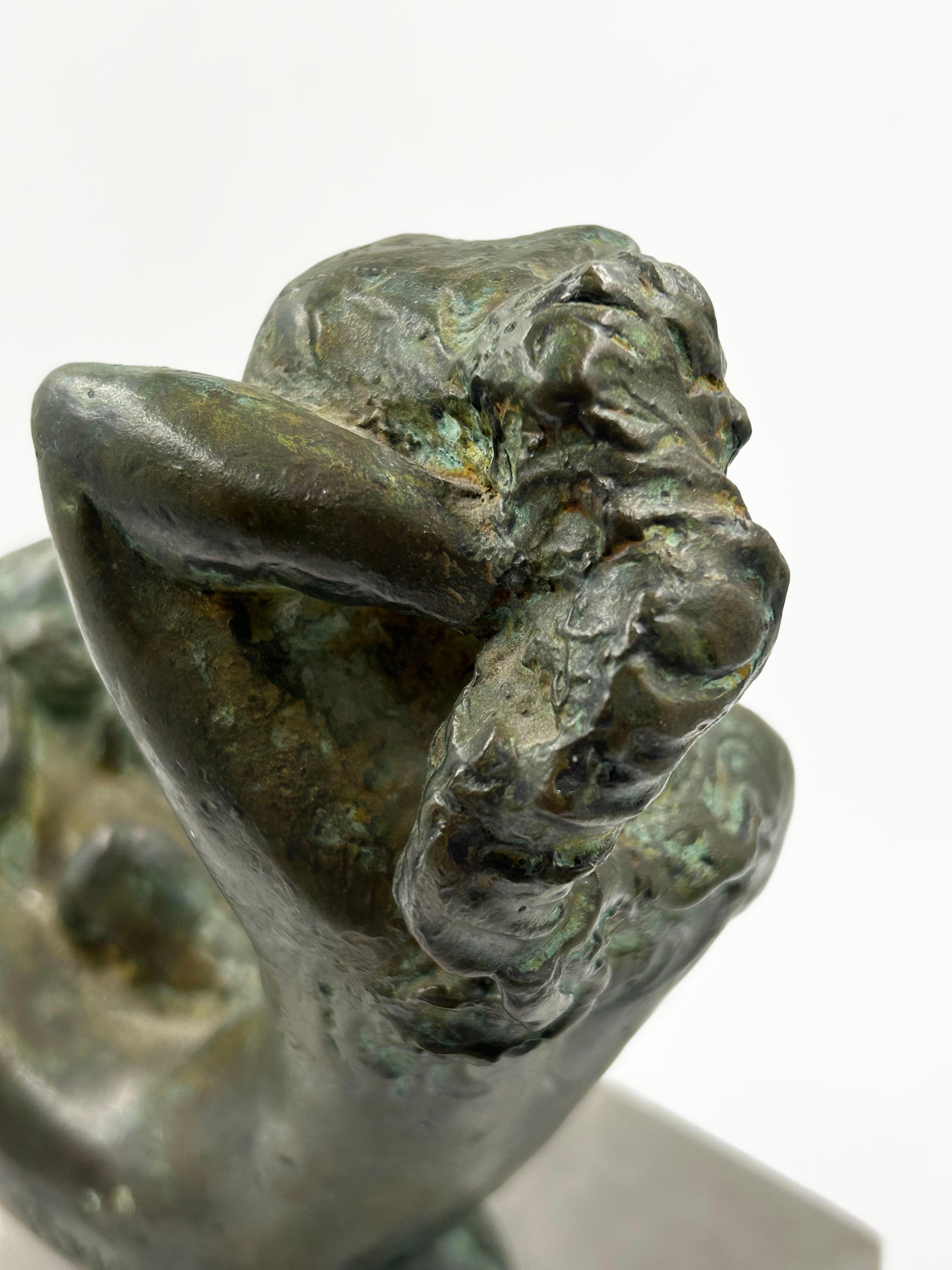 Altro Bronze sculpture “Maternity” by Mariano Pagés in vendita