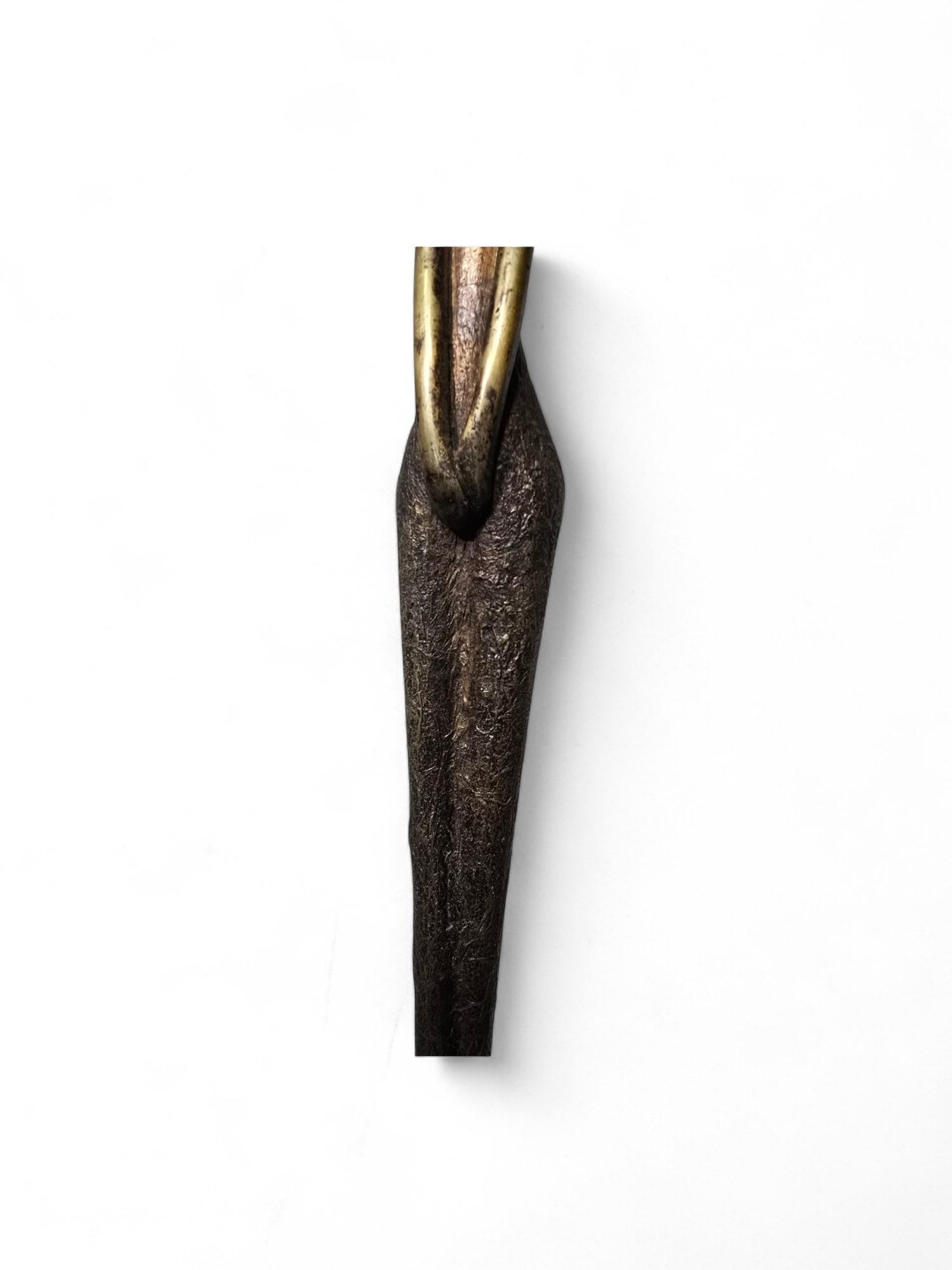 Scultura in bronzo  - Dimensioni: 110 x 13 x 13 cm in vendita 9