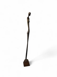 Bronze sculpture  – Dimensions : 110 x 13 x 13 cm