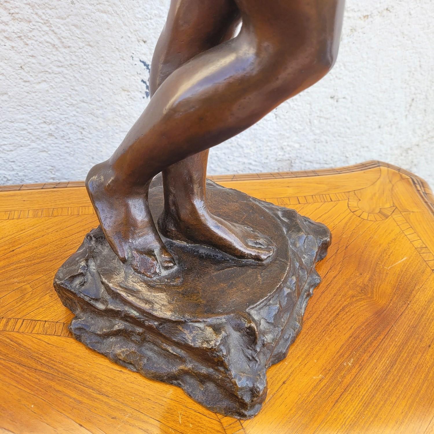 Bronze Sculpture, Nude Woman, Circa 1900 For Sale 6