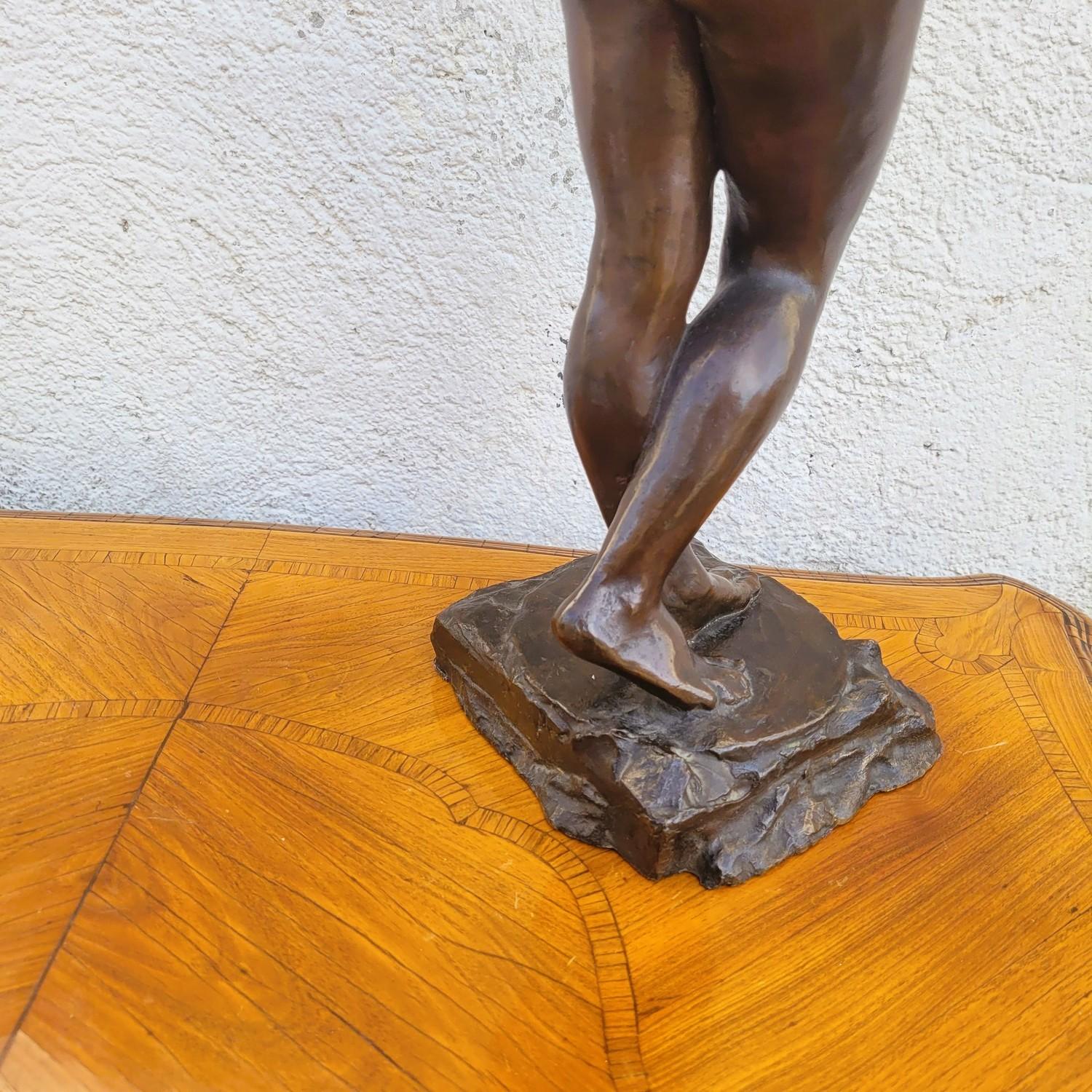 Bronze Sculpture, Nude Woman, Circa 1900 For Sale 9