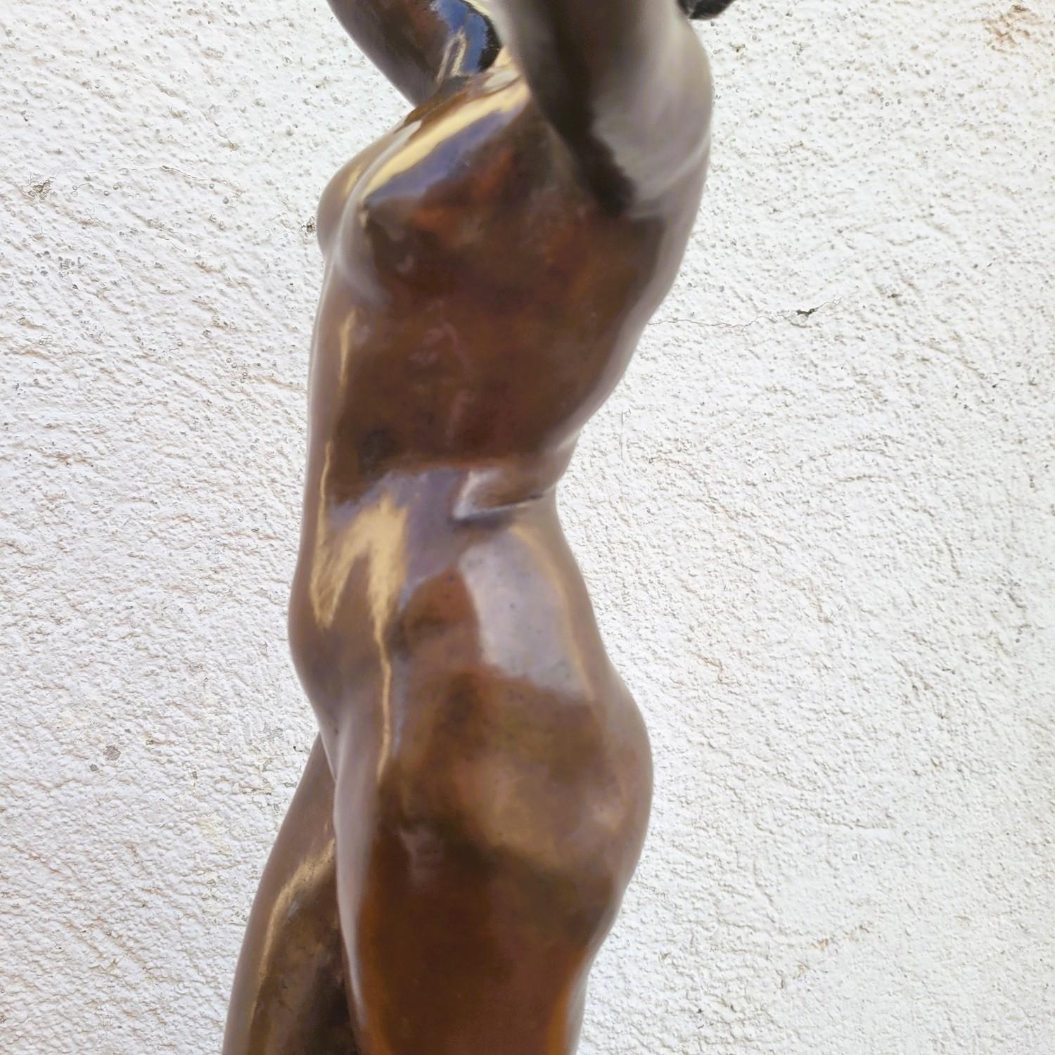 19th Century Bronze Sculpture, Nude Woman, Circa 1900 For Sale