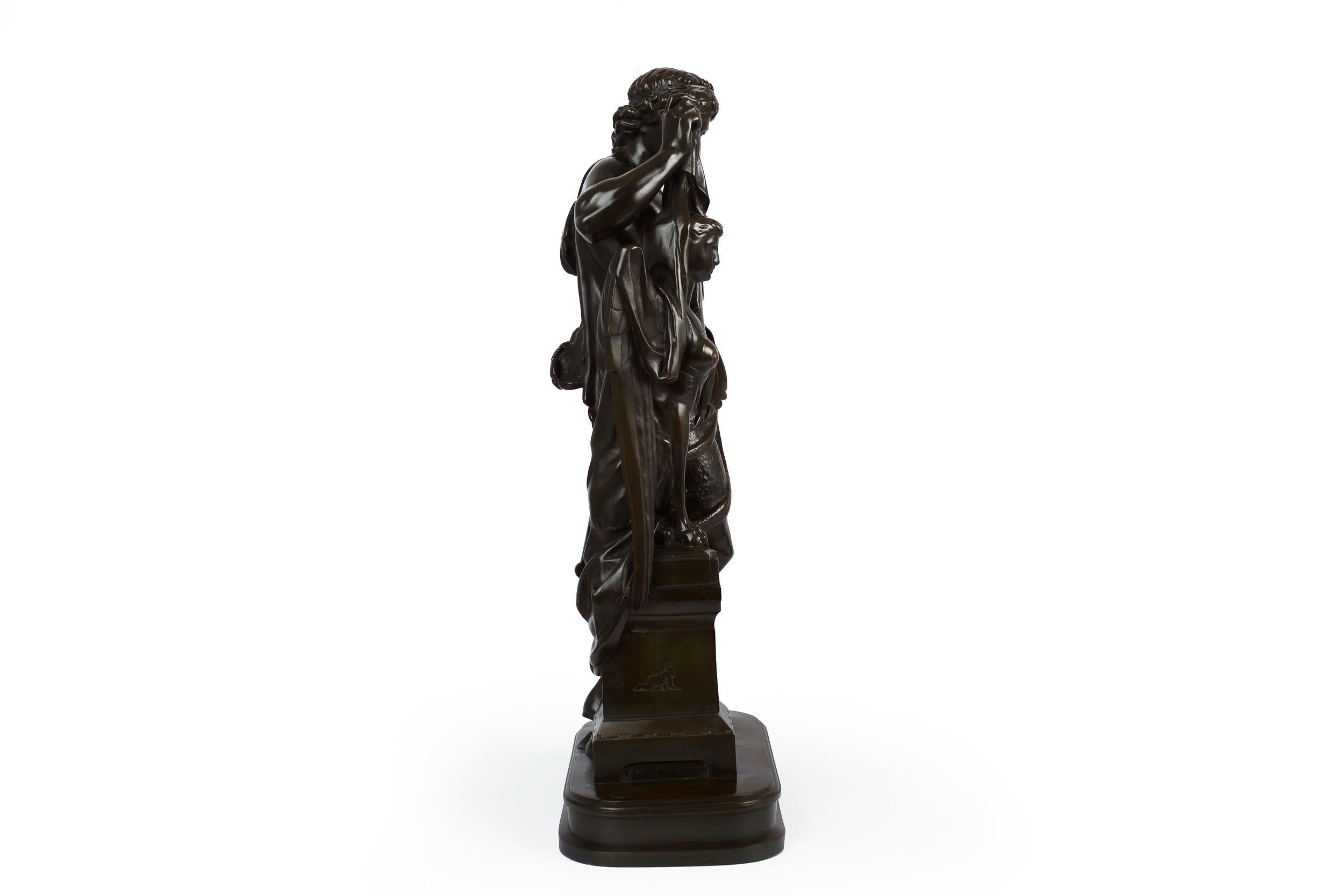 Romantic Bronze Sculpture 