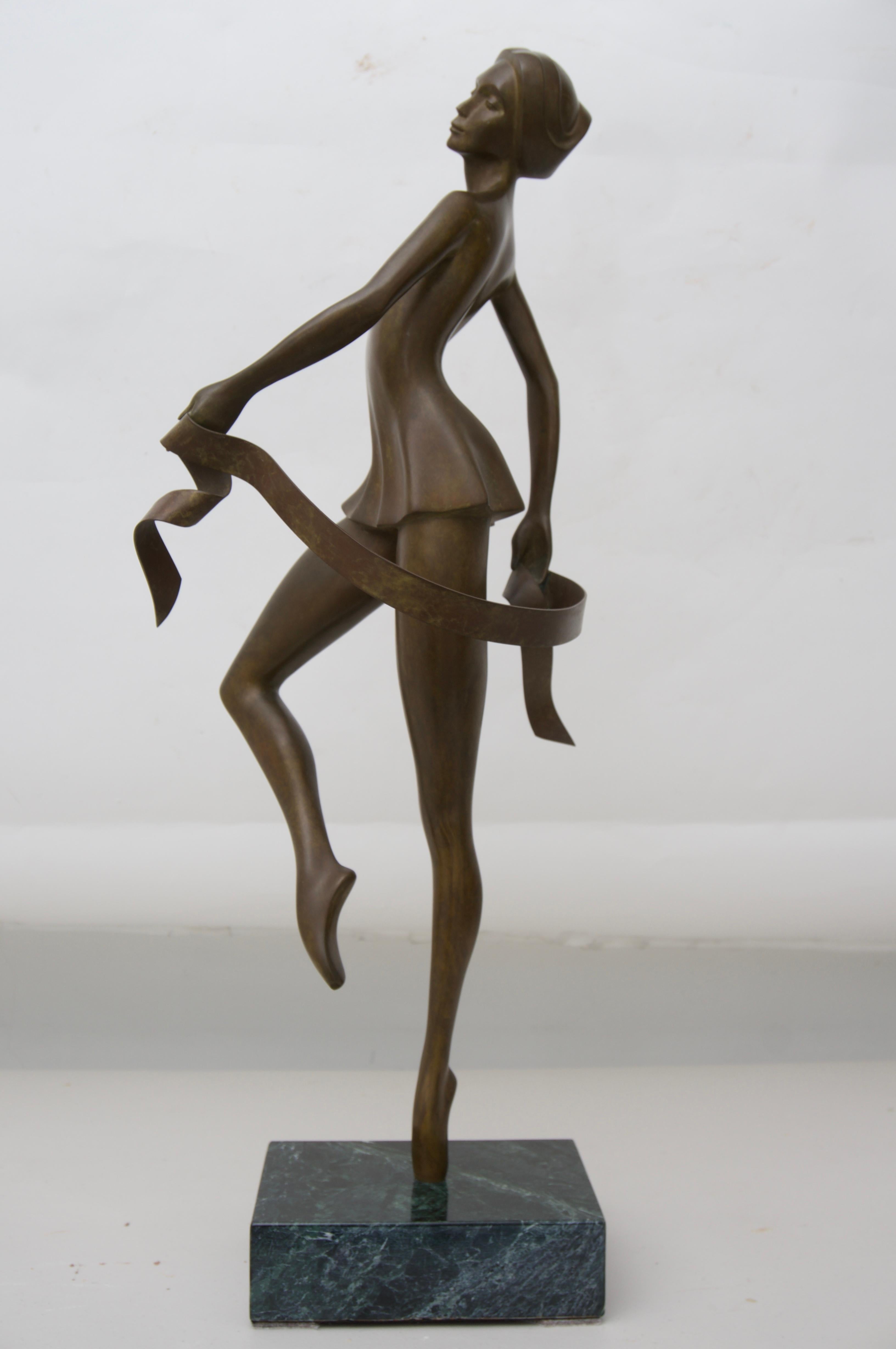 American Ballerina Sculpture by Bunny Adelman