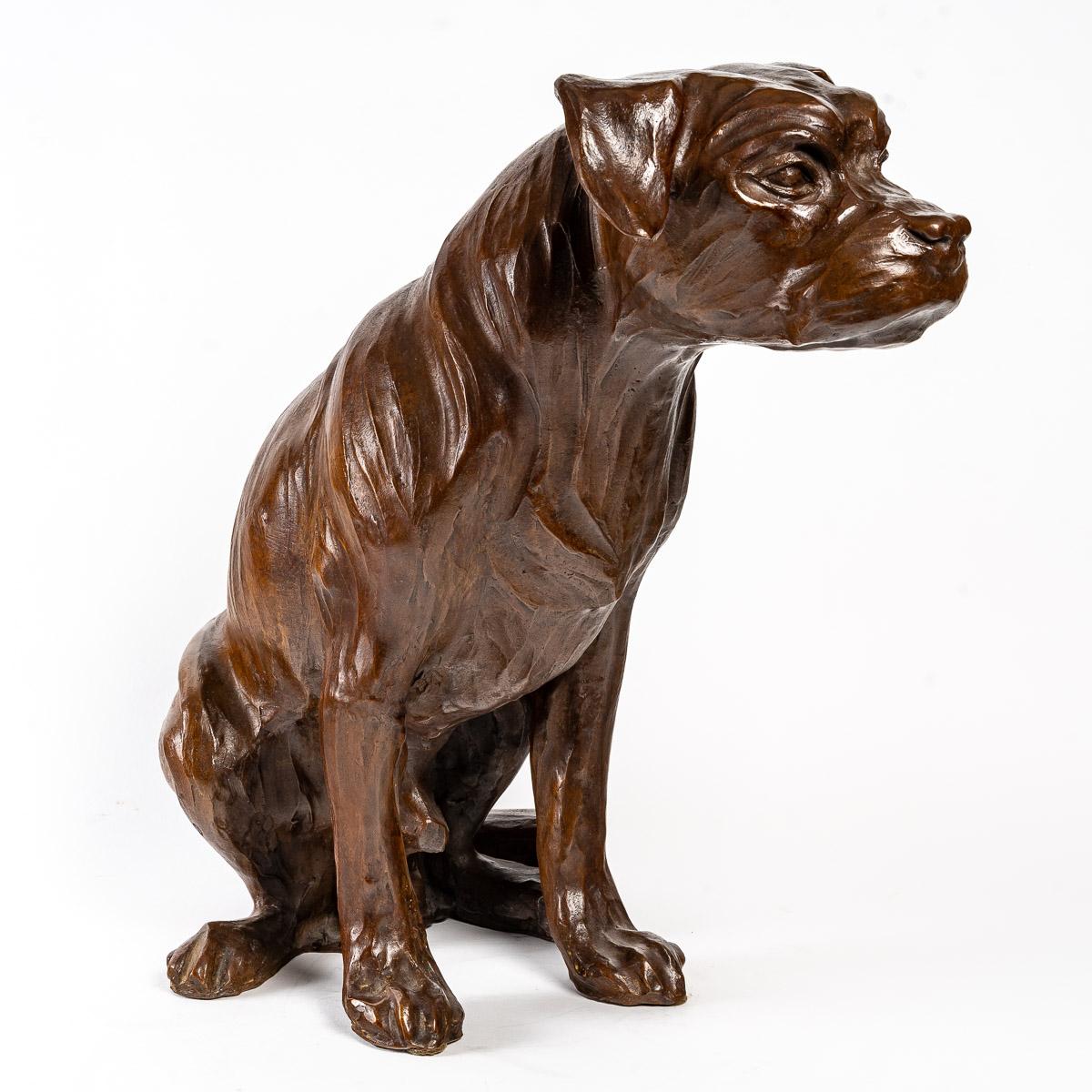 border terrier statue