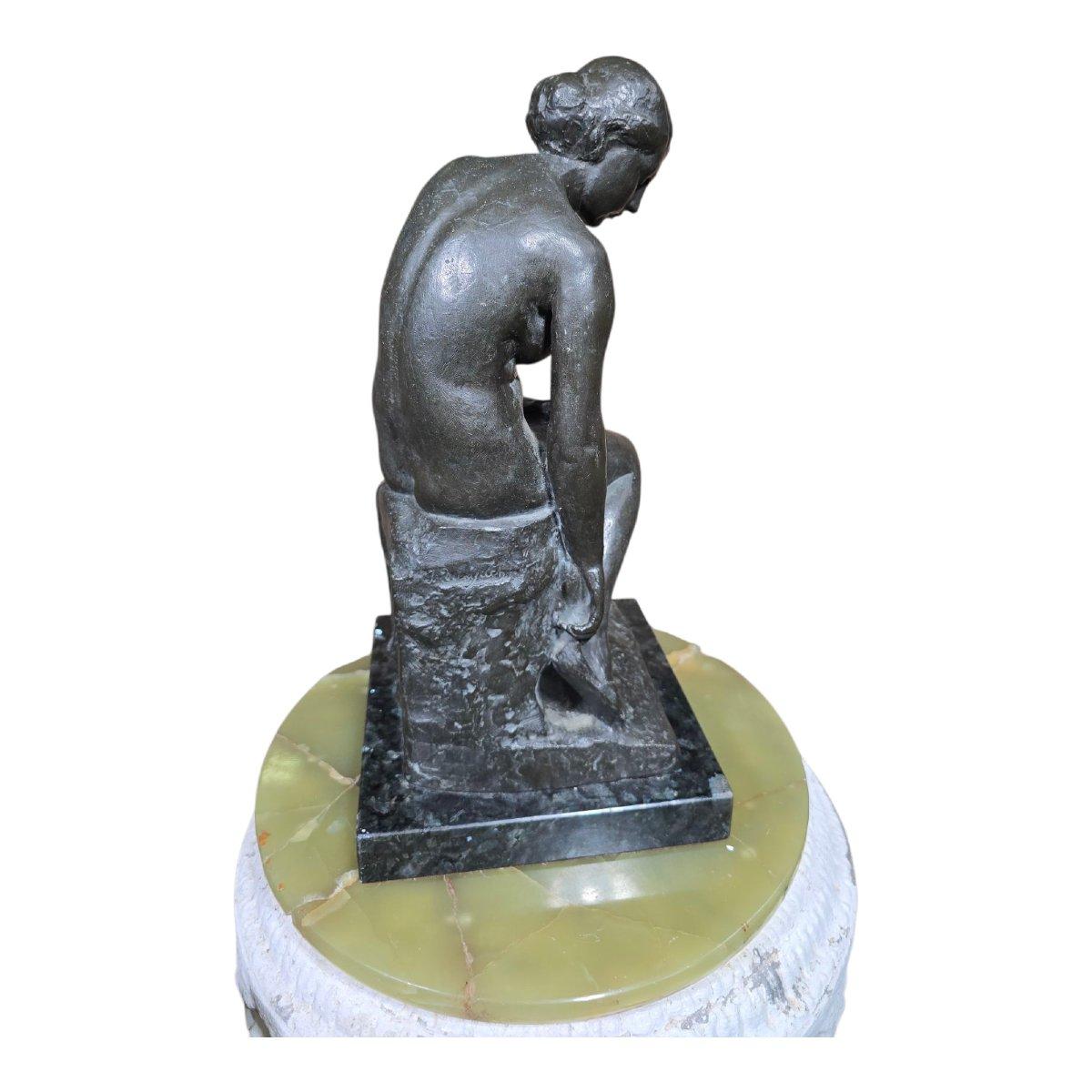 Modern Bronze Sculpture of a Dancer in the Style of Edgar Degas, Early 20th century For Sale