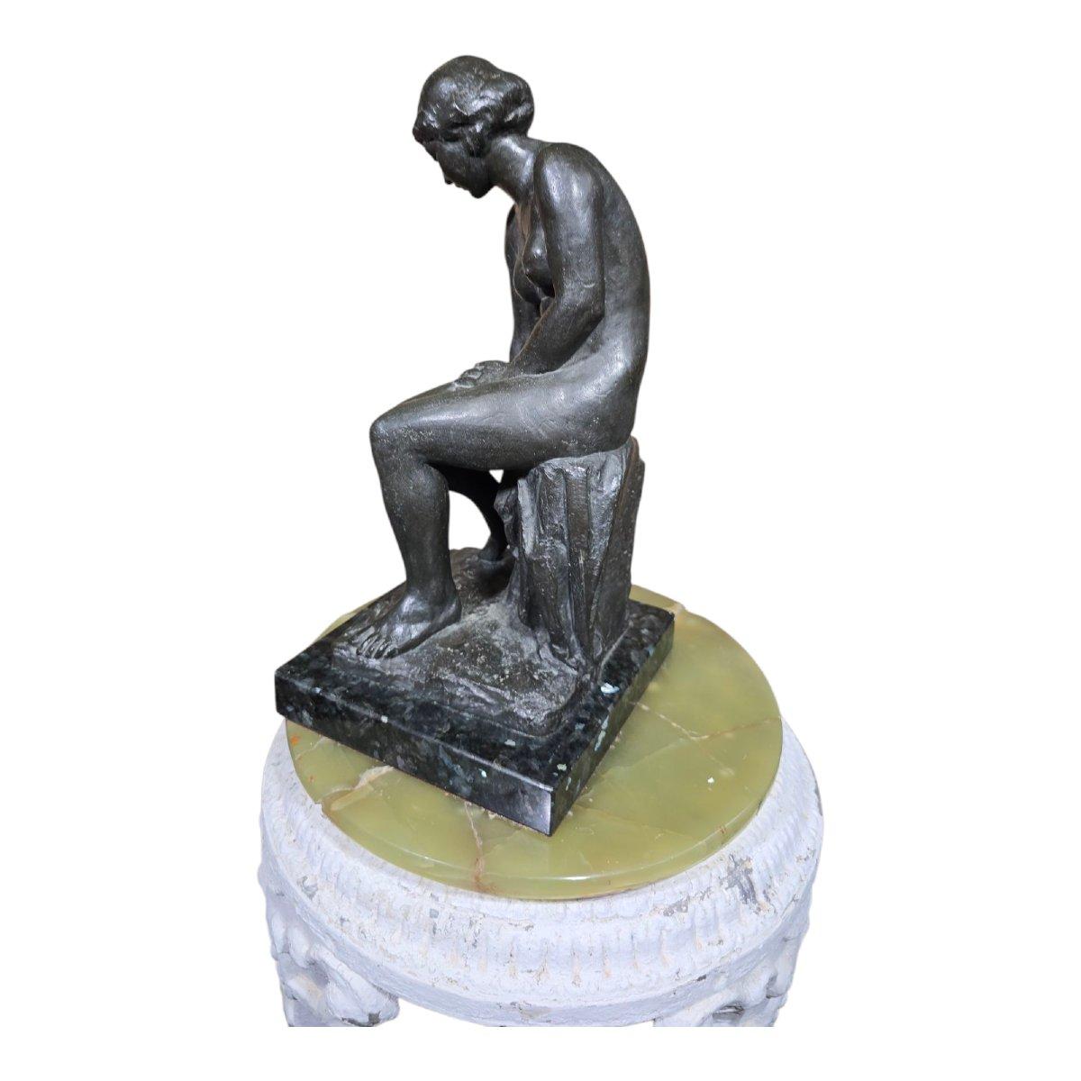 Bronze Sculpture of a Dancer in the Style of Edgar Degas, Early 20th century For Sale 2