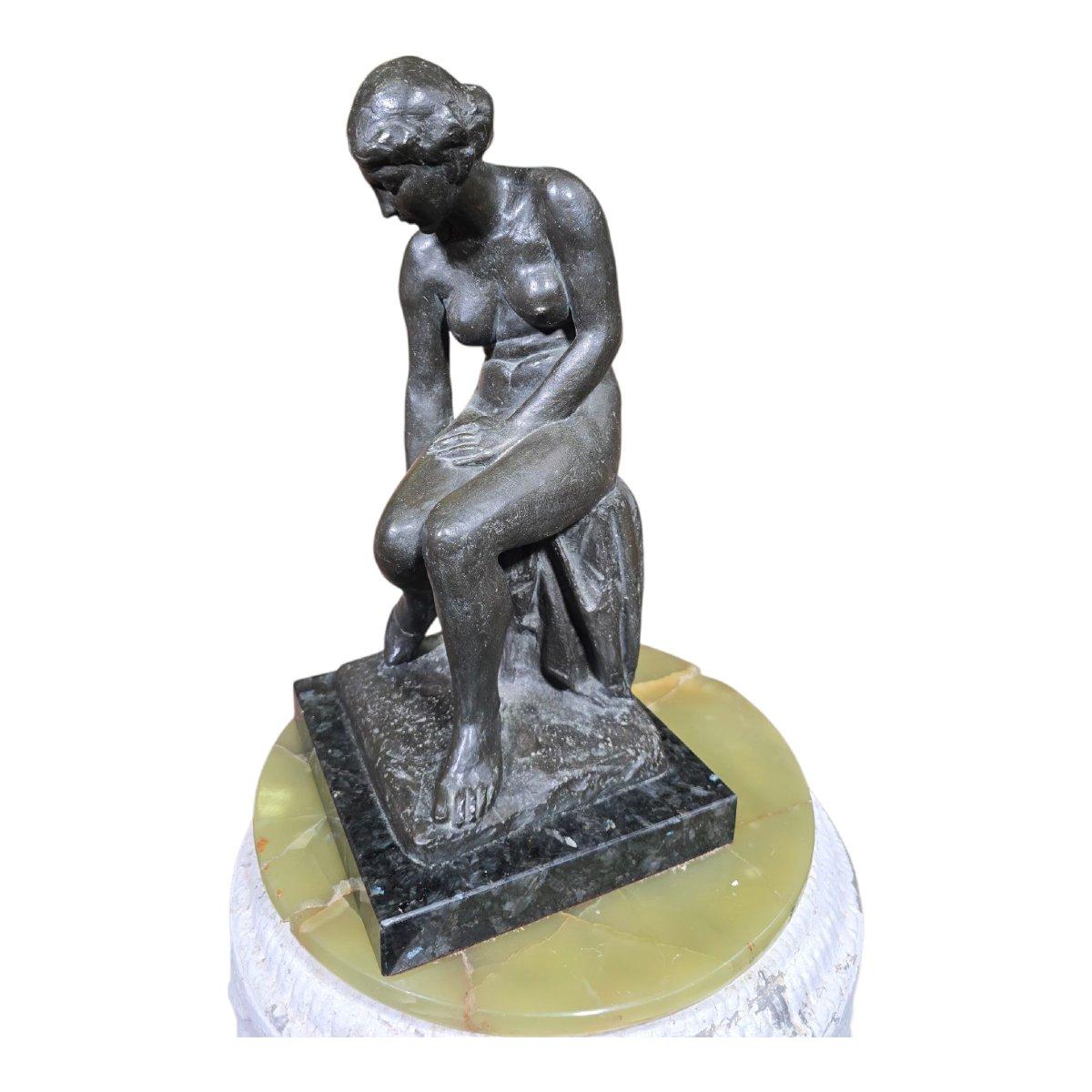 Bronze Sculpture of a Dancer in the Style of Edgar Degas, Early 20th century For Sale 3