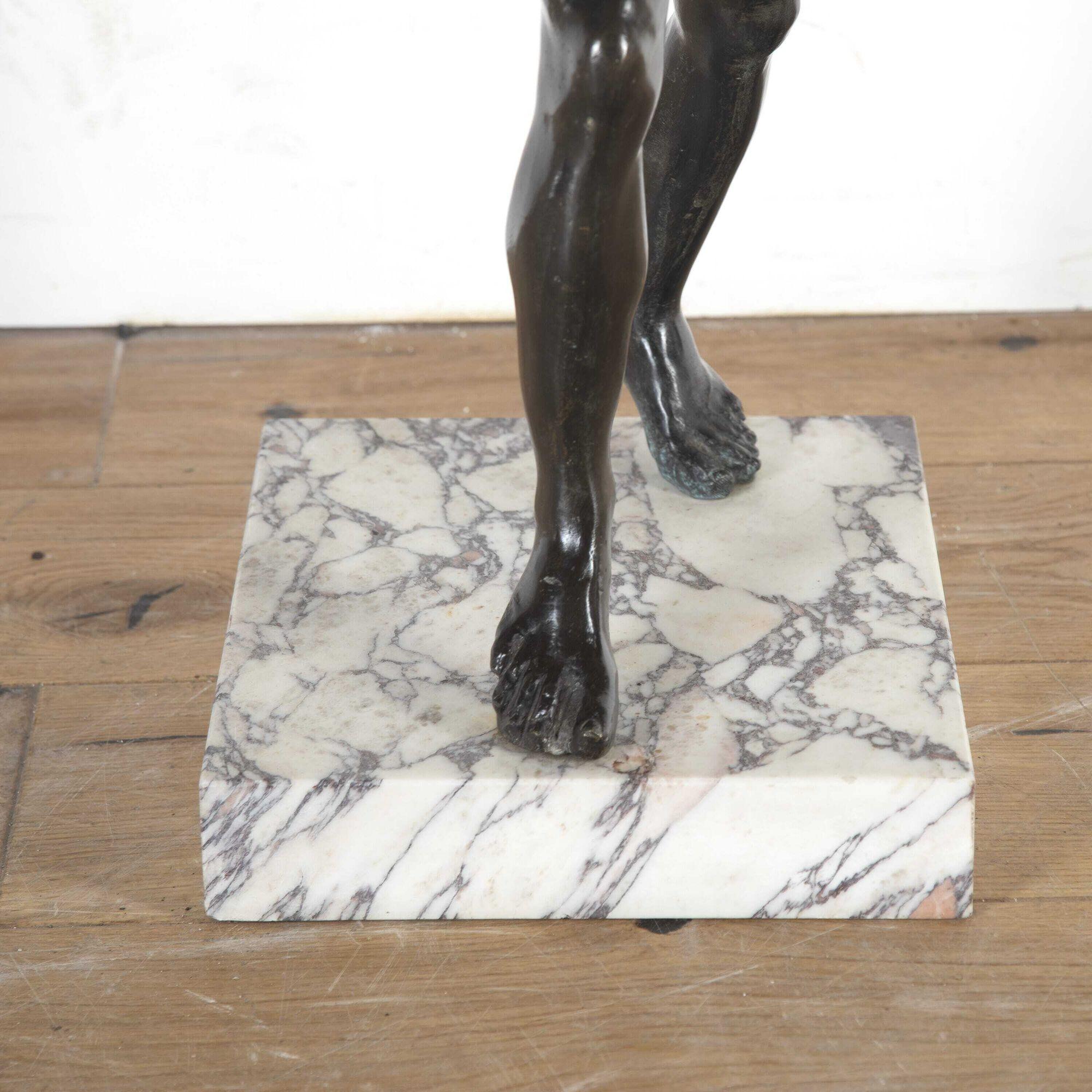 Bronze Sculpture of a Dancing Faun For Sale 1