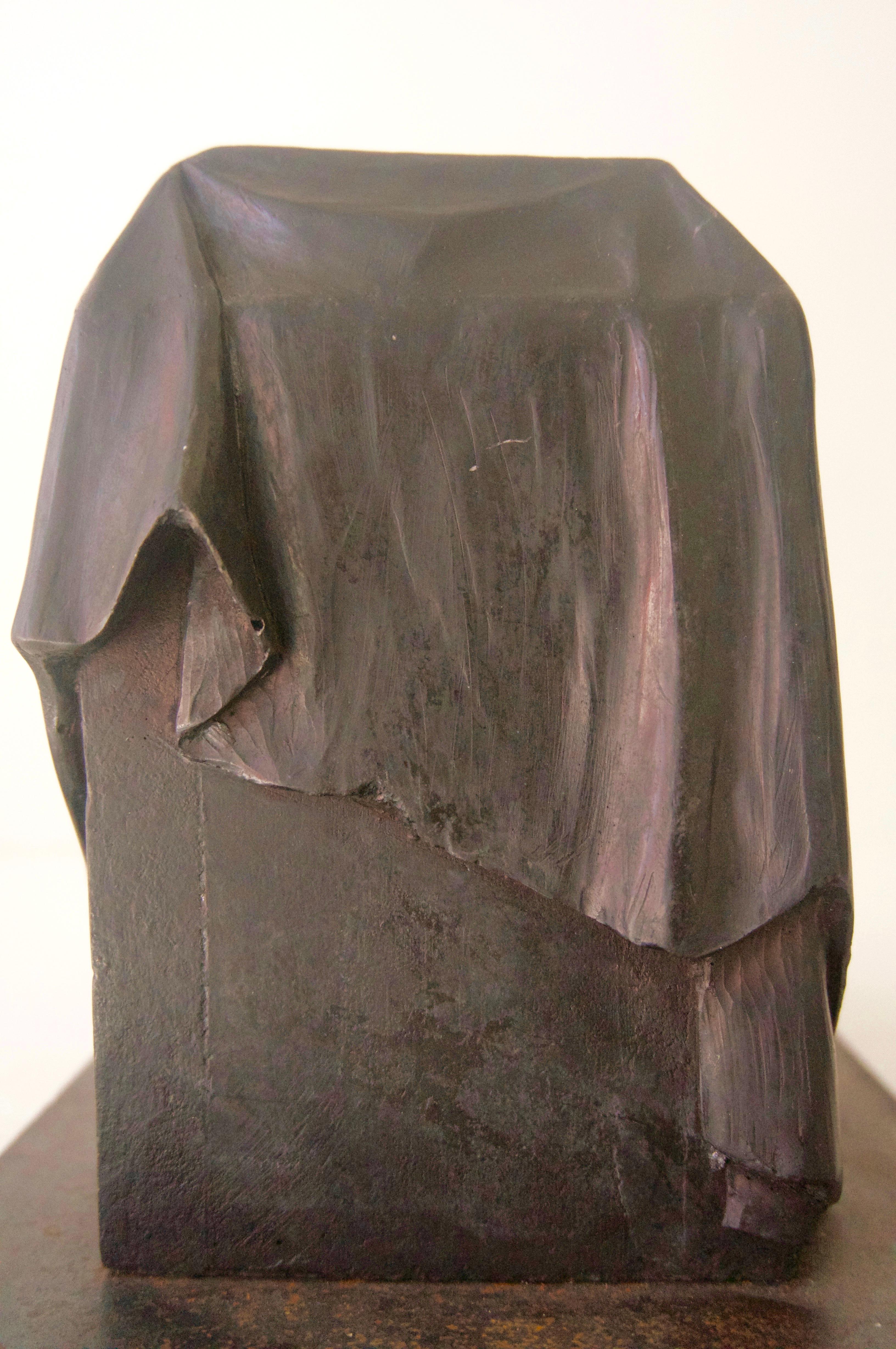 Bronze Sculpture of a Draped Figure In Good Condition In West Palm Beach, FL