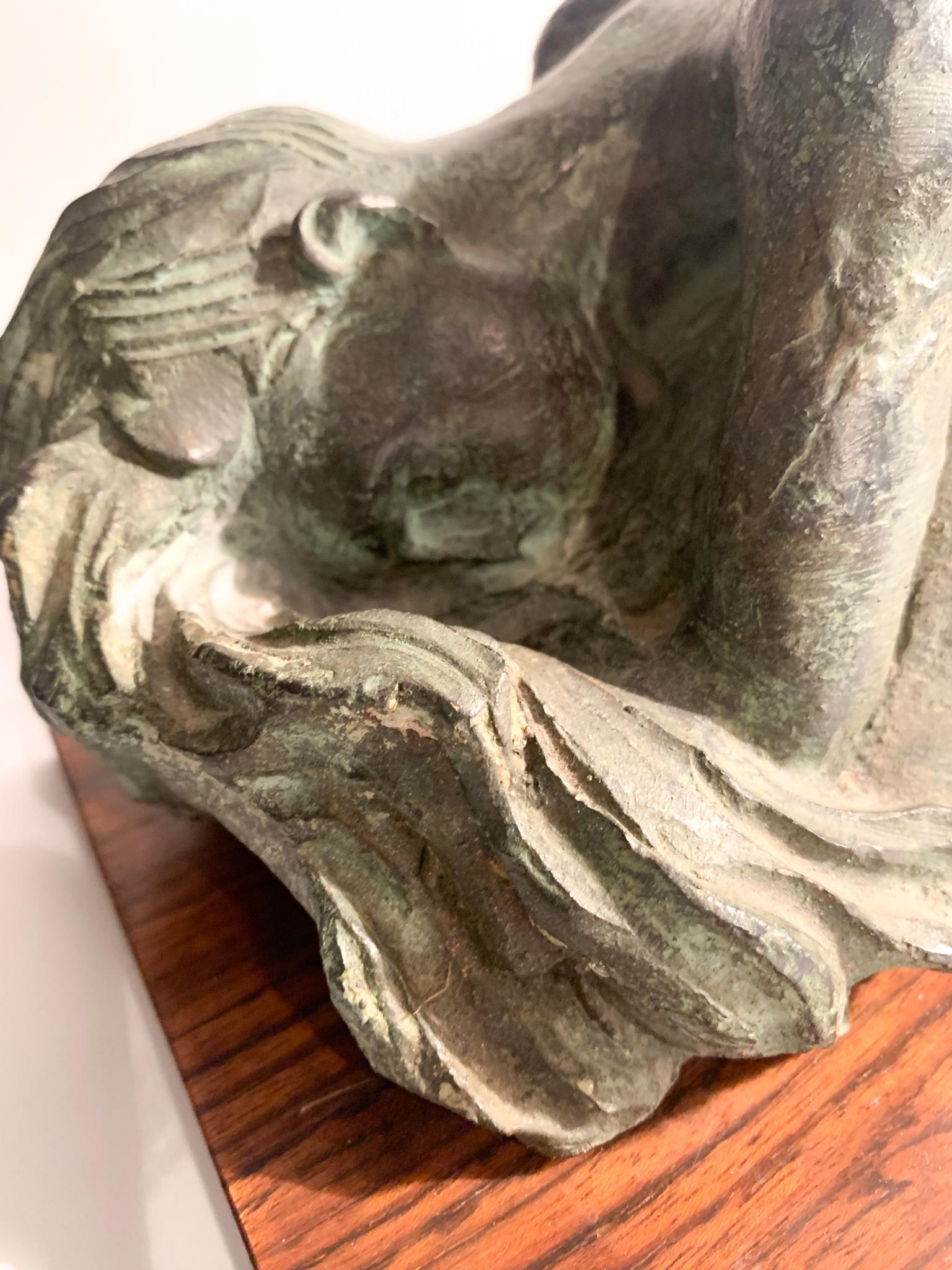 Bronze Sculpture of a Female Nude by Michele Zappino from the 1990s For Sale 7