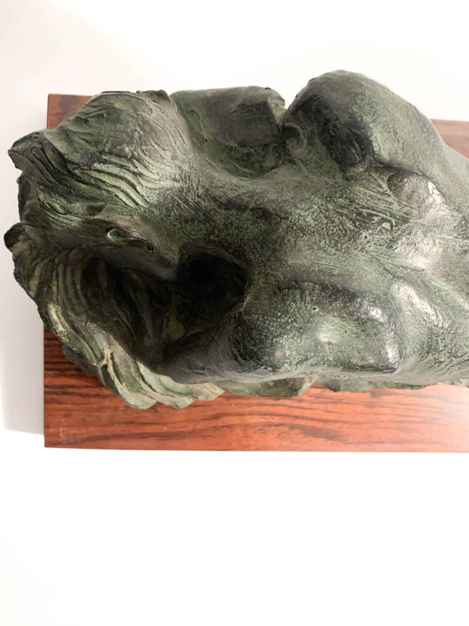 Bronze Sculpture of a Female Nude by Michele Zappino from the 1990s In Good Condition For Sale In Milano, MI