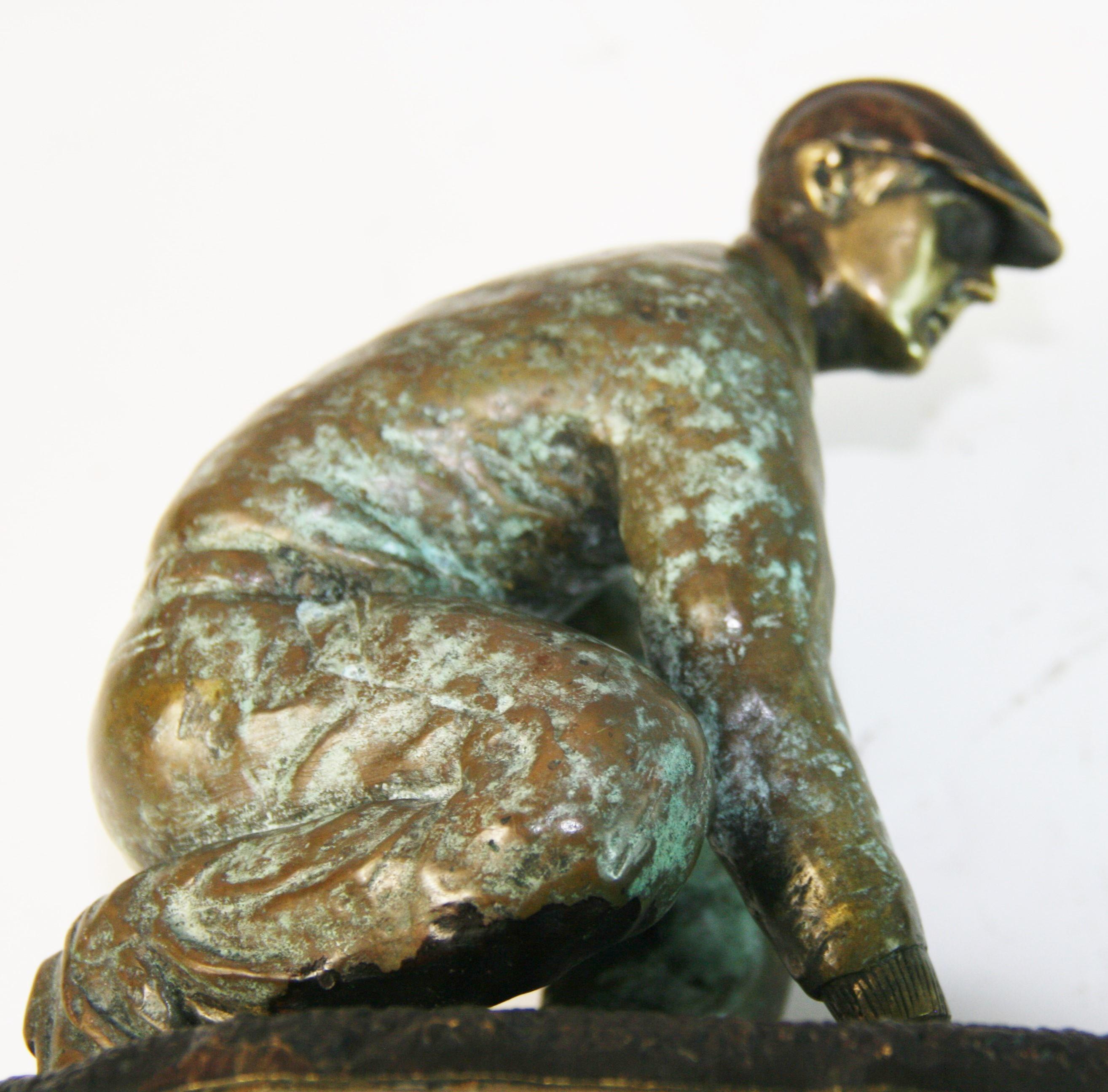 Golfer Bronze Sculpture 
