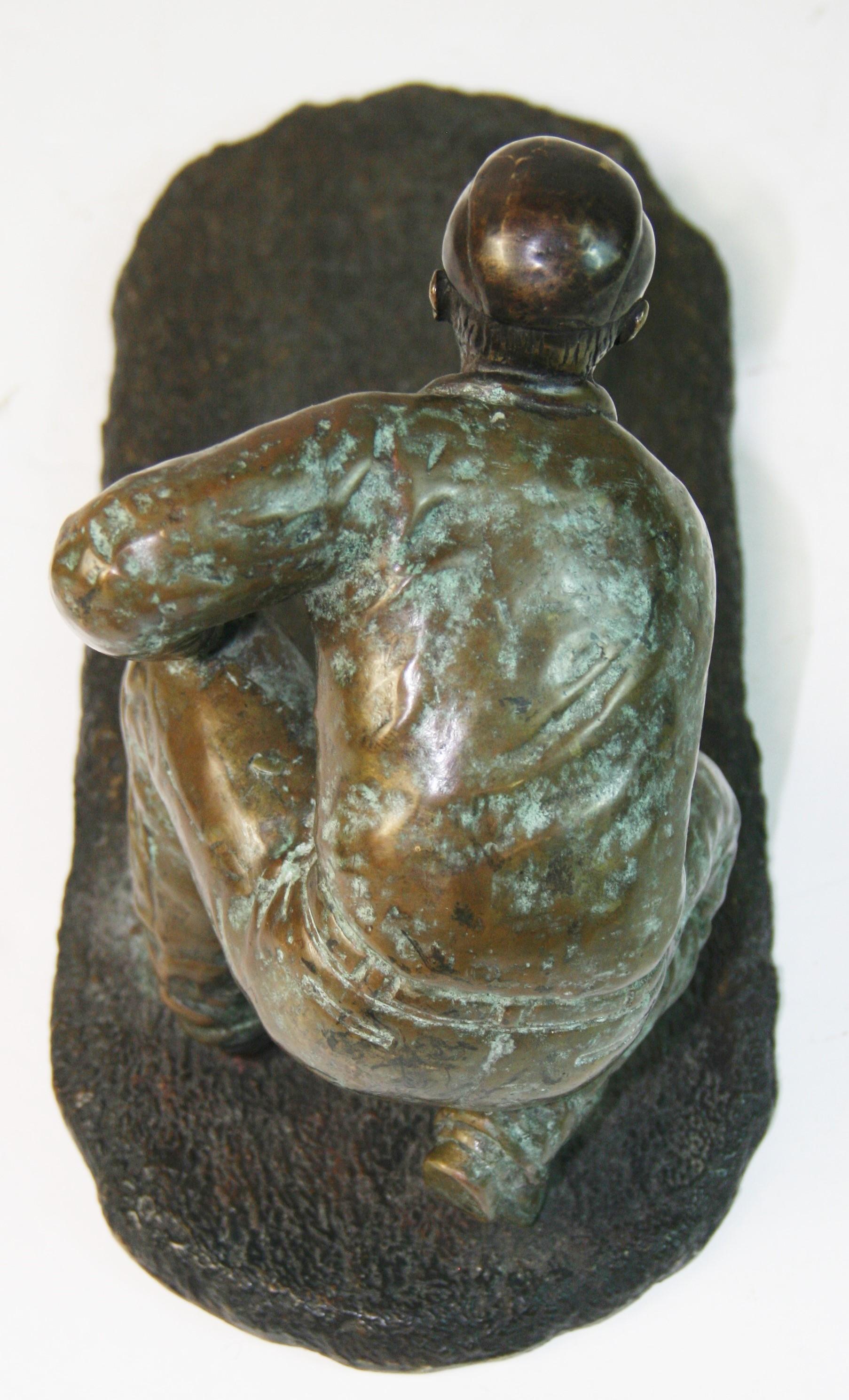 Golfer Bronze Sculpture 