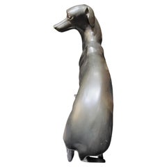 Bronze Lifesized Sculpture of a Greyhound