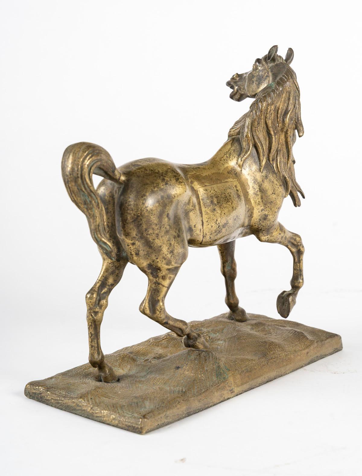 Bronze Sculpture of a Horse, 20th Century. For Sale 1