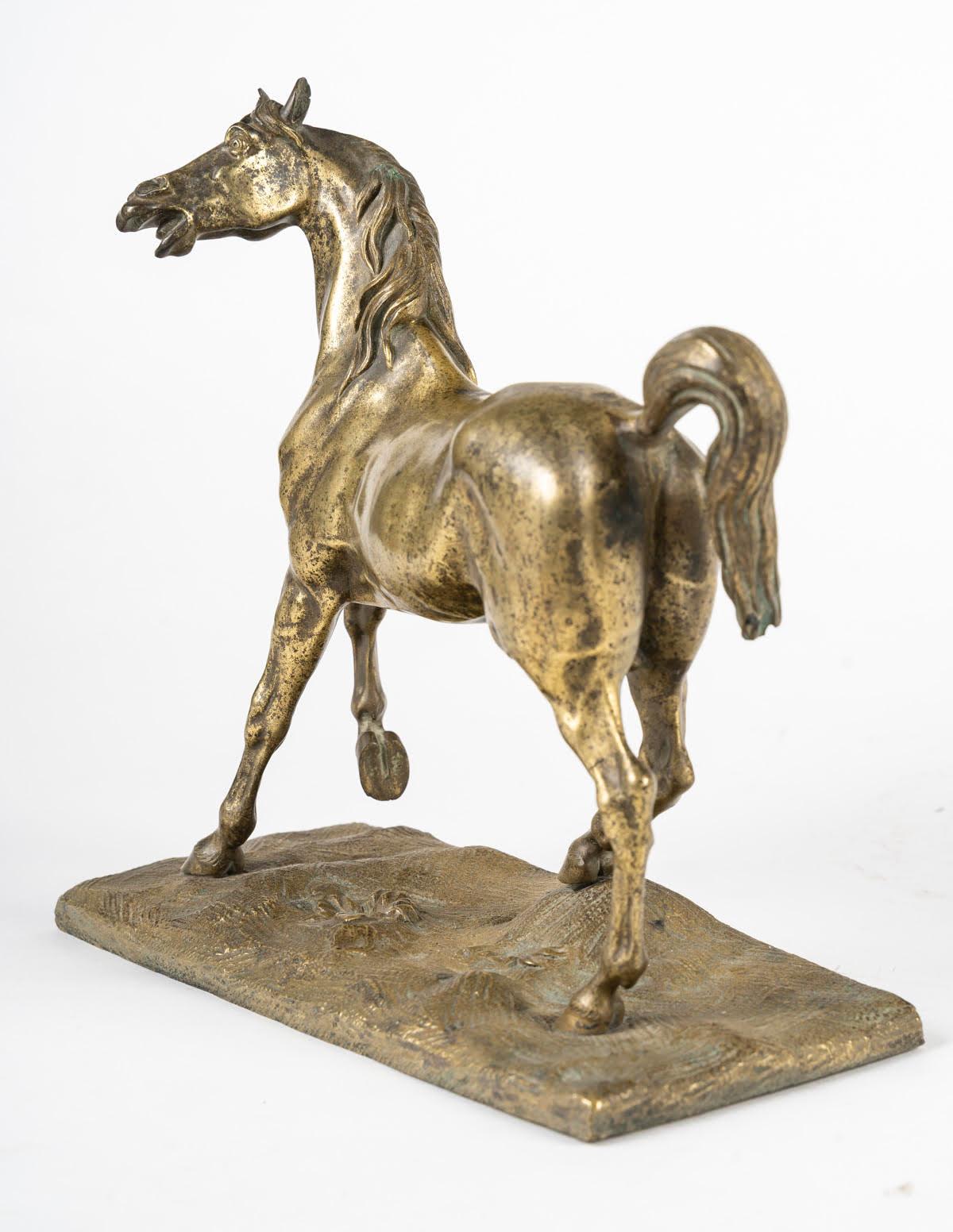 Bronze Sculpture of a Horse, 20th Century. For Sale 2