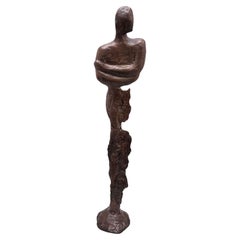 Escultura de una figura masculina,  fundición