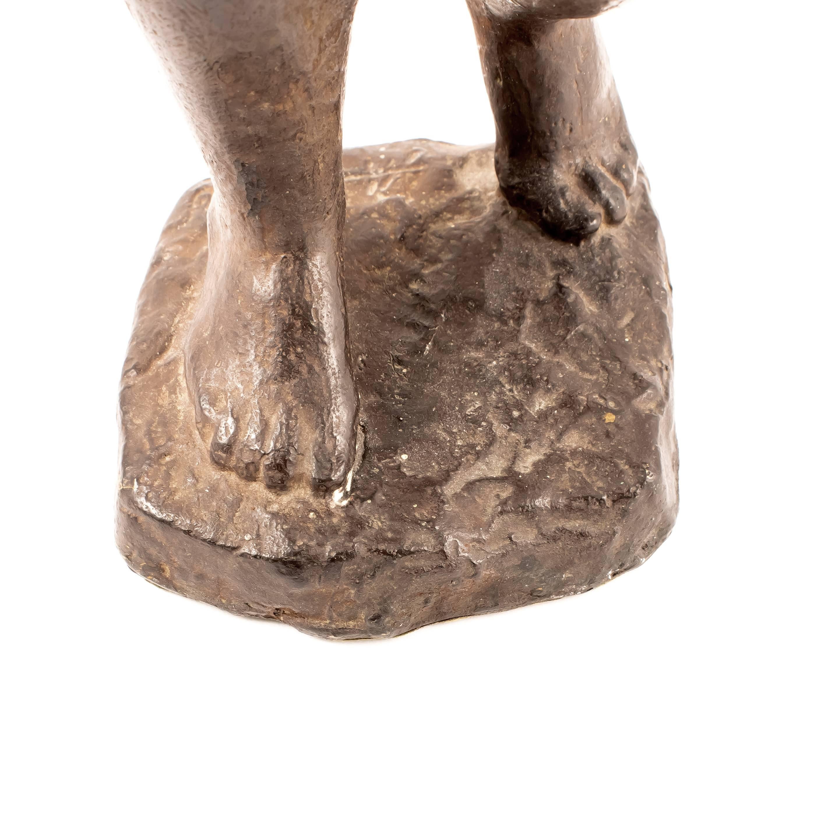 Bronze Sculpture Of a Nude Standing Woman 1