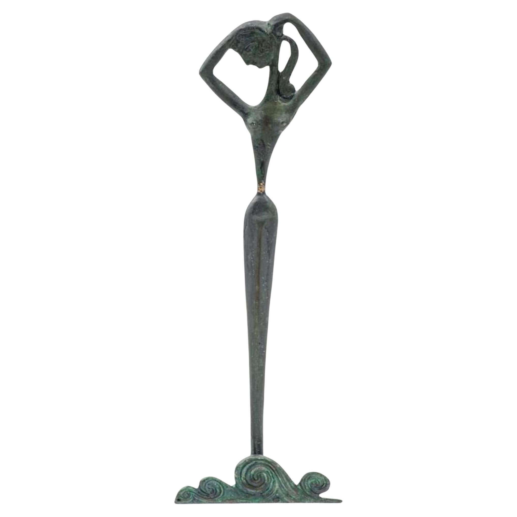Bronze Sculpture of a Woman