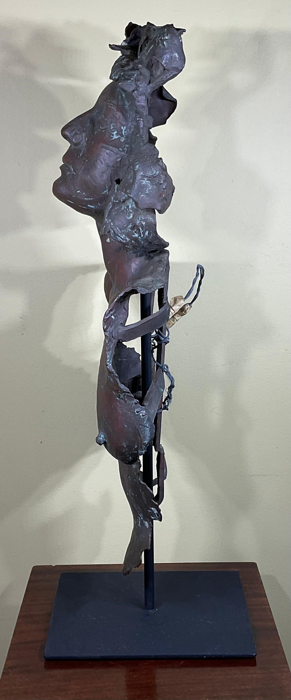20th Century Bronze Sculpture of a Young Woman For Sale