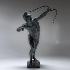 Bronze Sculpture of an Archer by Victor Heinrich Seifert (Vienna 1870- 1953)