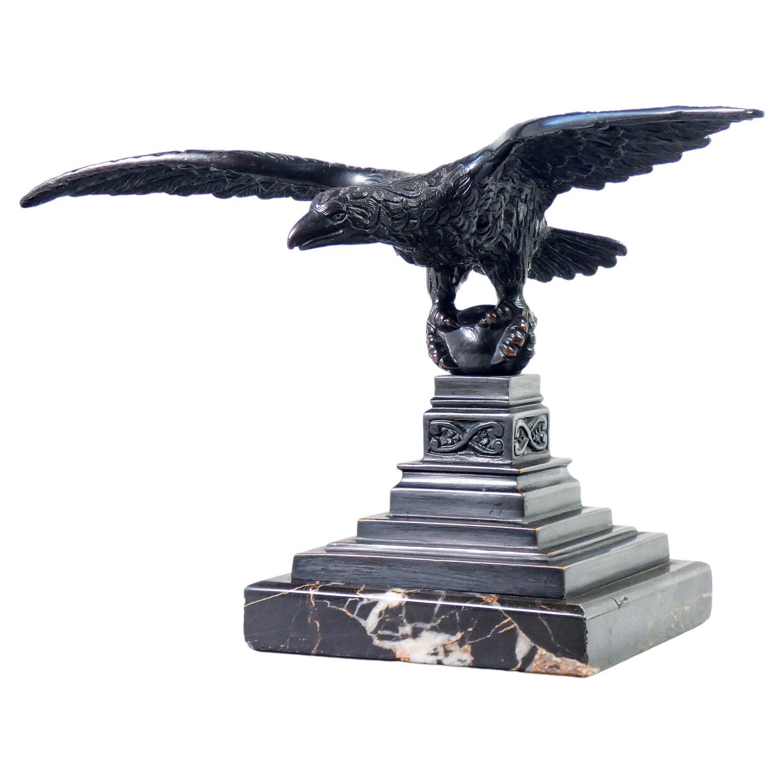 Superb Wooden Sculpture of an Eagle c.1900 at 1stDibs wooden eagle