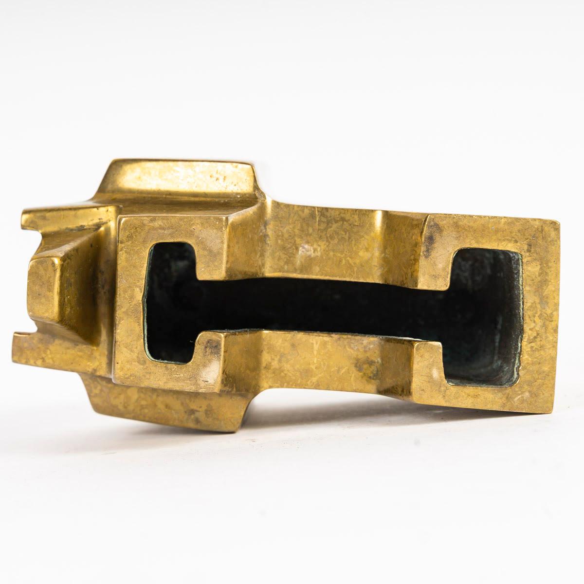 Bronze-Skulptur eines Elefanten, um 1940, signiert Carréga. im Angebot 3