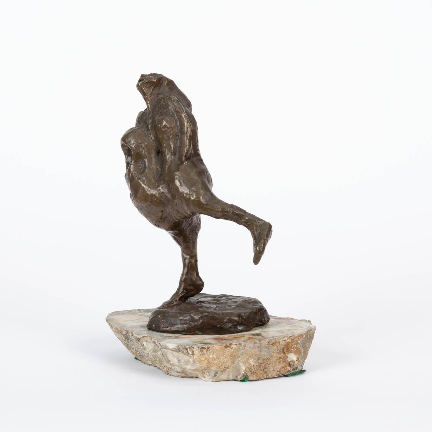 Unknown Bronze Sculpture of Dancing Woman